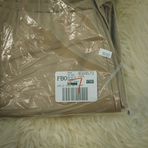 Lands End Plus Size 26W Pants Fit Slim Leg Mid Rise Stretch Khaki Pull On NWT - Picture 5 of 5